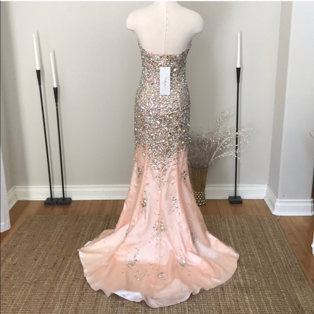 Val Stefani Pink Gem Gown - Picture 4 of 5